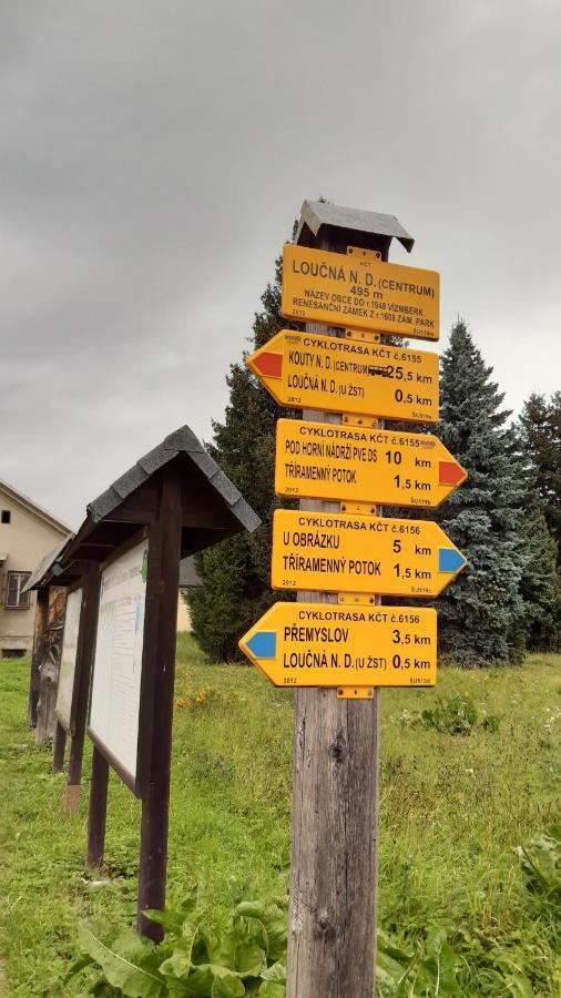 Penzion Rollba Loučná nad Desnou Kültér fotó